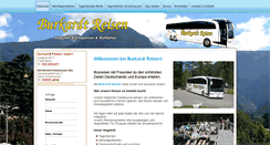 Desktop Screenshot of burkardt-reisen.de